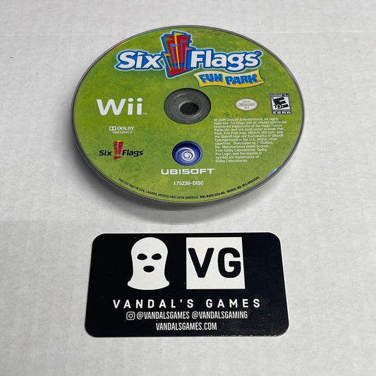 Wii - Six Flags Fun Park Nintendo Wii Disc Only #111