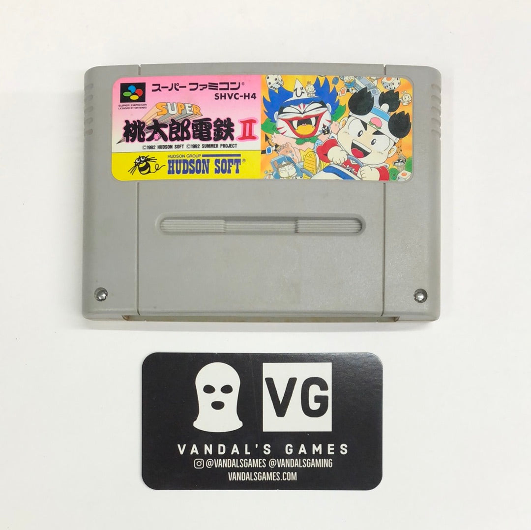Super Famicom - Super Momotaro Densetsu II Japan Super Nintendo Cart #2338