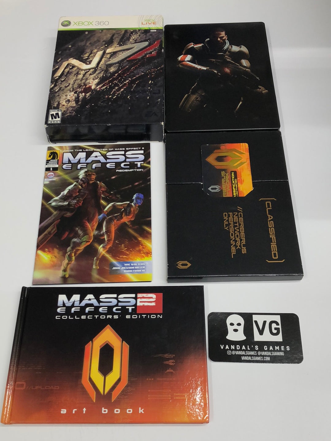 Xbox 360 - Mass Effect 2 Collector's Edition Microsoft Xbox 360 Complete #2752