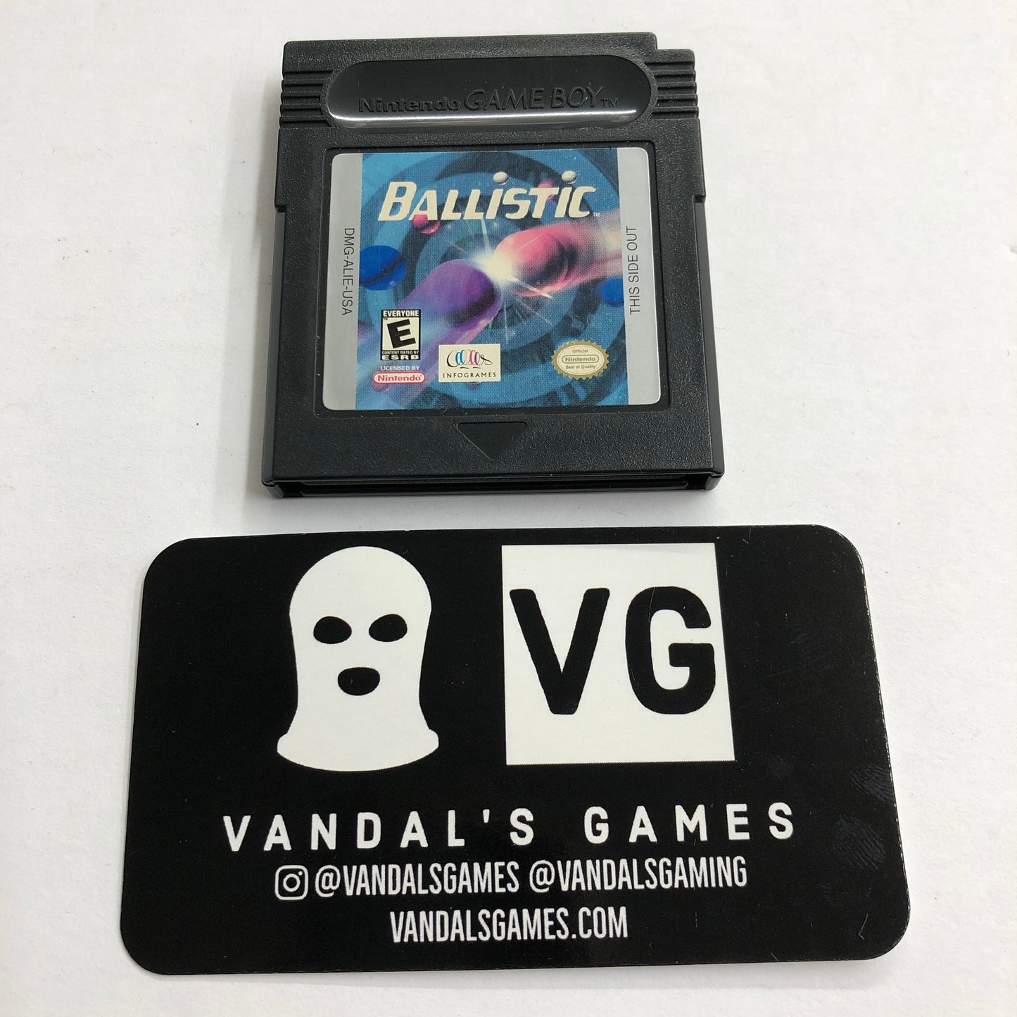 GBC - Ballistic Nintendo Gameboy Color Cart Only #2882