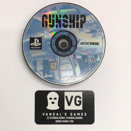 Ps1 - Gunship Sony PlayStation 1 Disc Only #111