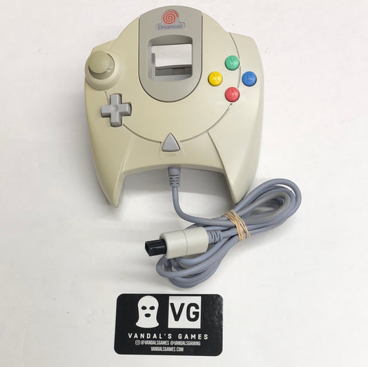 Dreamcast - Controller White Discolored OEM Sega Dreamcast Tested #111