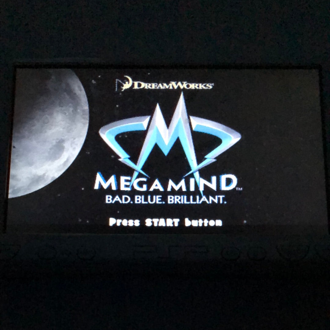 Psp - Megamind the Blue Defender Sony PlayStation Portable Complete #2672