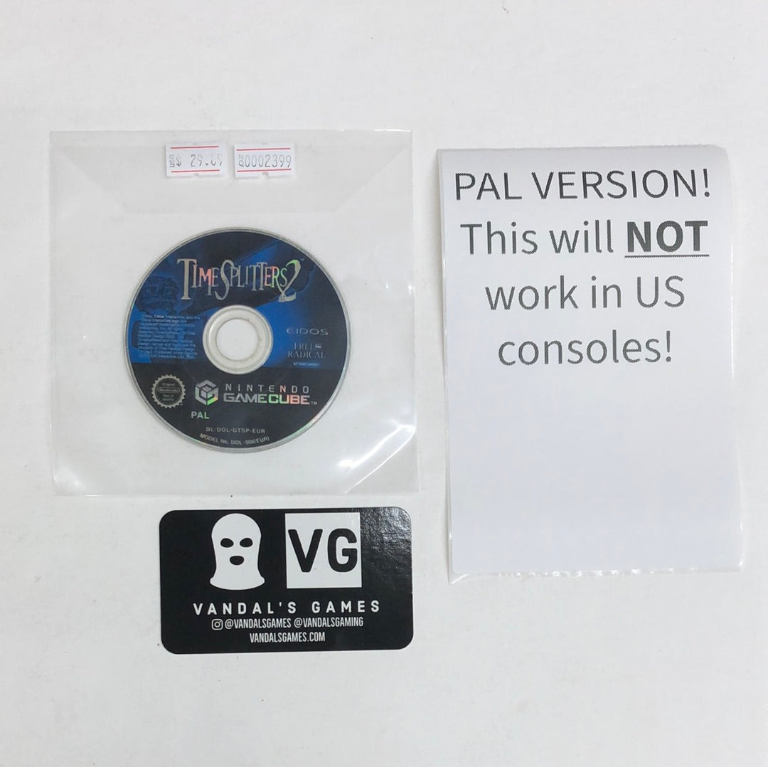 Gamecube - Timesplitters 2 Pal Nintendo Gamecube Disc Only #2399