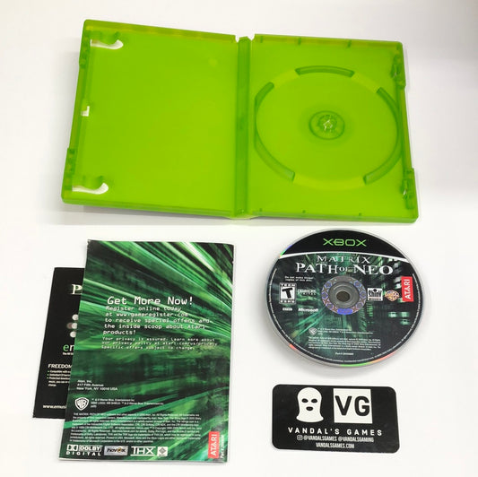 Xbox - The Matrix Path of Neo Microsoft Xbox Complete #2752