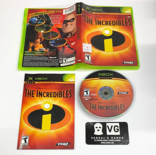Xbox - The Incredibles Microsoft Xbox Complete #111