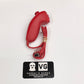 Wii - Nunchuck Red OEM Nintendo Wii U Tested #111