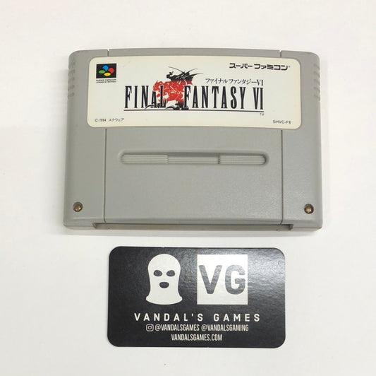 Super Famicom - Final Fantasy VI Japan Super Nintendo Cart Only #2338