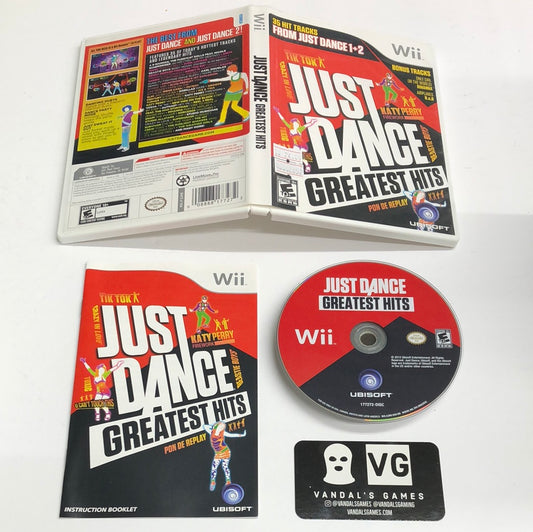 Wii - Just Dance Greatest Hits Nintendo Wii Complete #2852