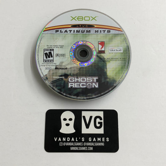 Xbox - Tom Clancy's Ghost Recon Platinum Hits Microsoft Xbox Disc Only #111