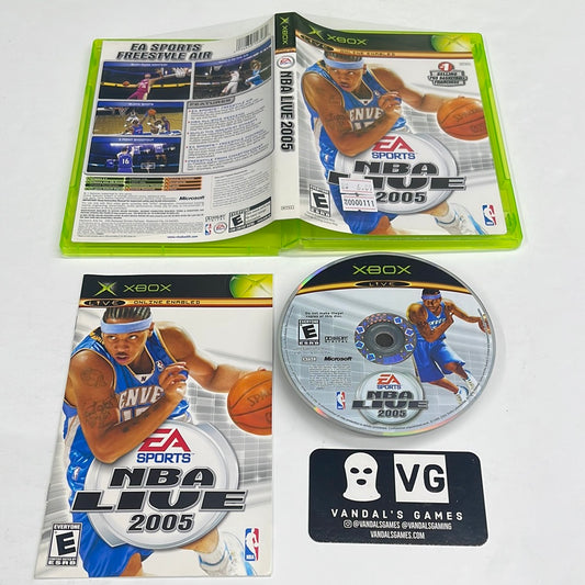 Xbox - NBA Live 2005 Microsoft Xbox Complete #111