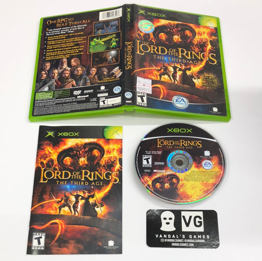 Xbox - The Lord of the Rings the Third Age Microsoft Xbox Complete #111