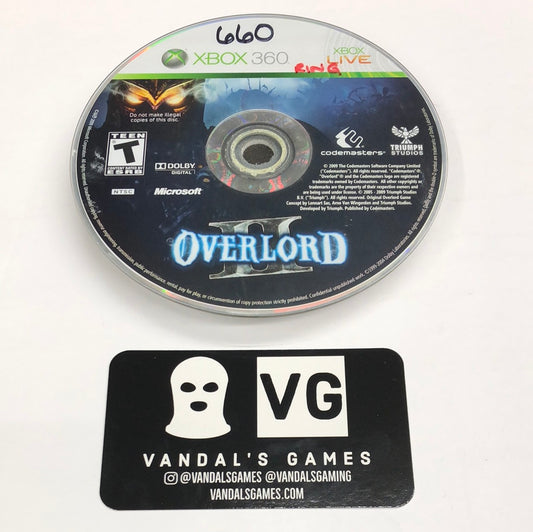 Xbox 360 - Overlord II Microsoft Xbox 360 Disc Only #111
