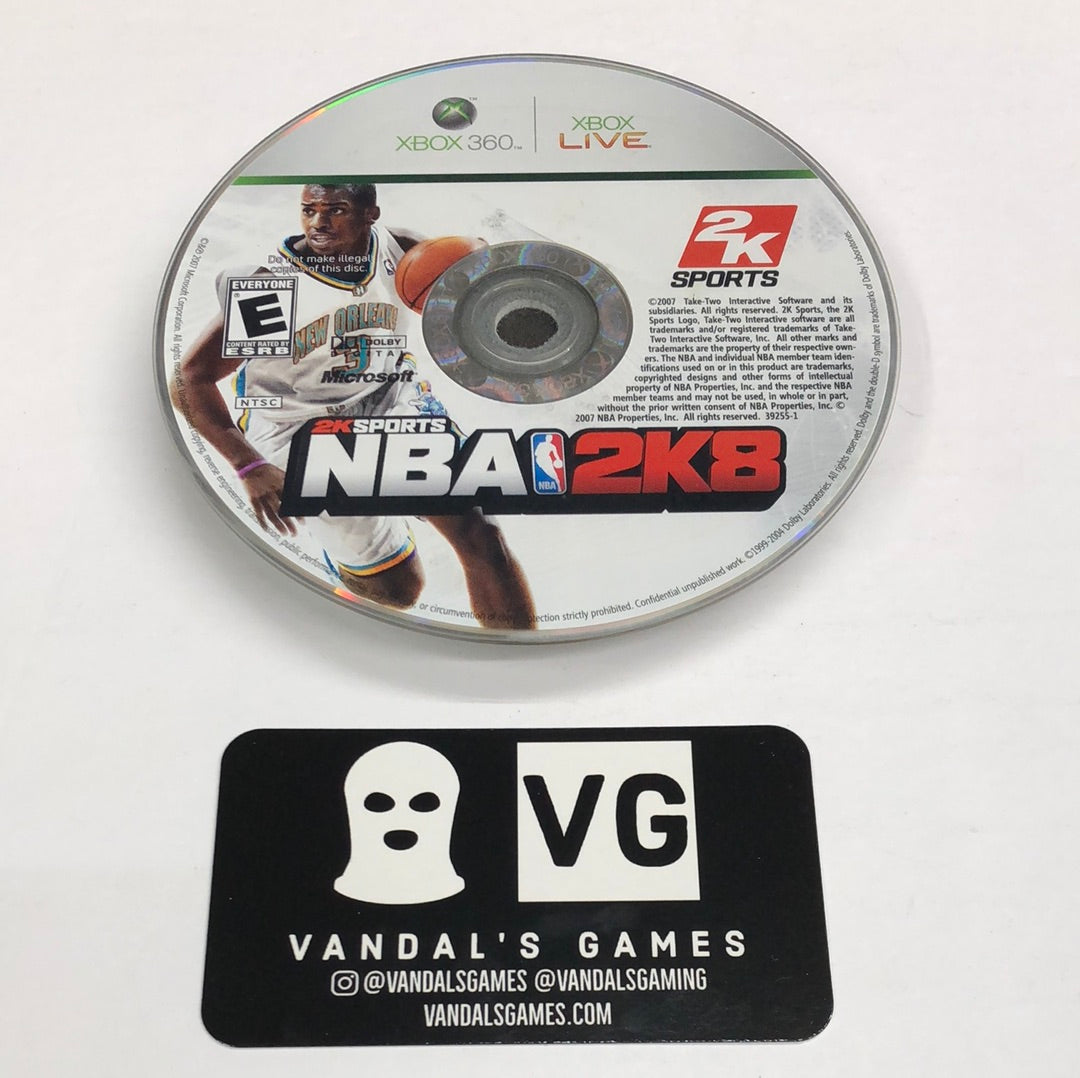 Xbox 360 - NBA 2k8 Microsoft Xbox 360 Disc Only #111