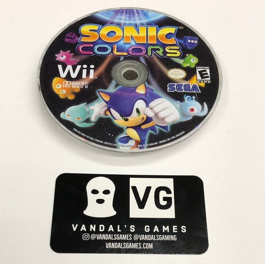 Wii - Sonic Colors Nintendo Wii Disc Only #111