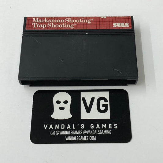 SMS - Marksman Shooting / Trap Shooting Sega Master System Cart Only #2869