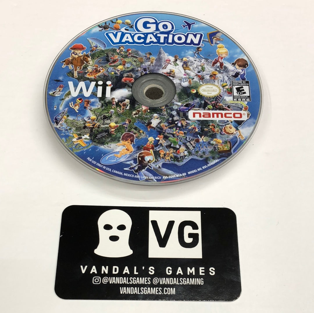 Wii - Go Vacation Nintendo Wii Disc Only #111