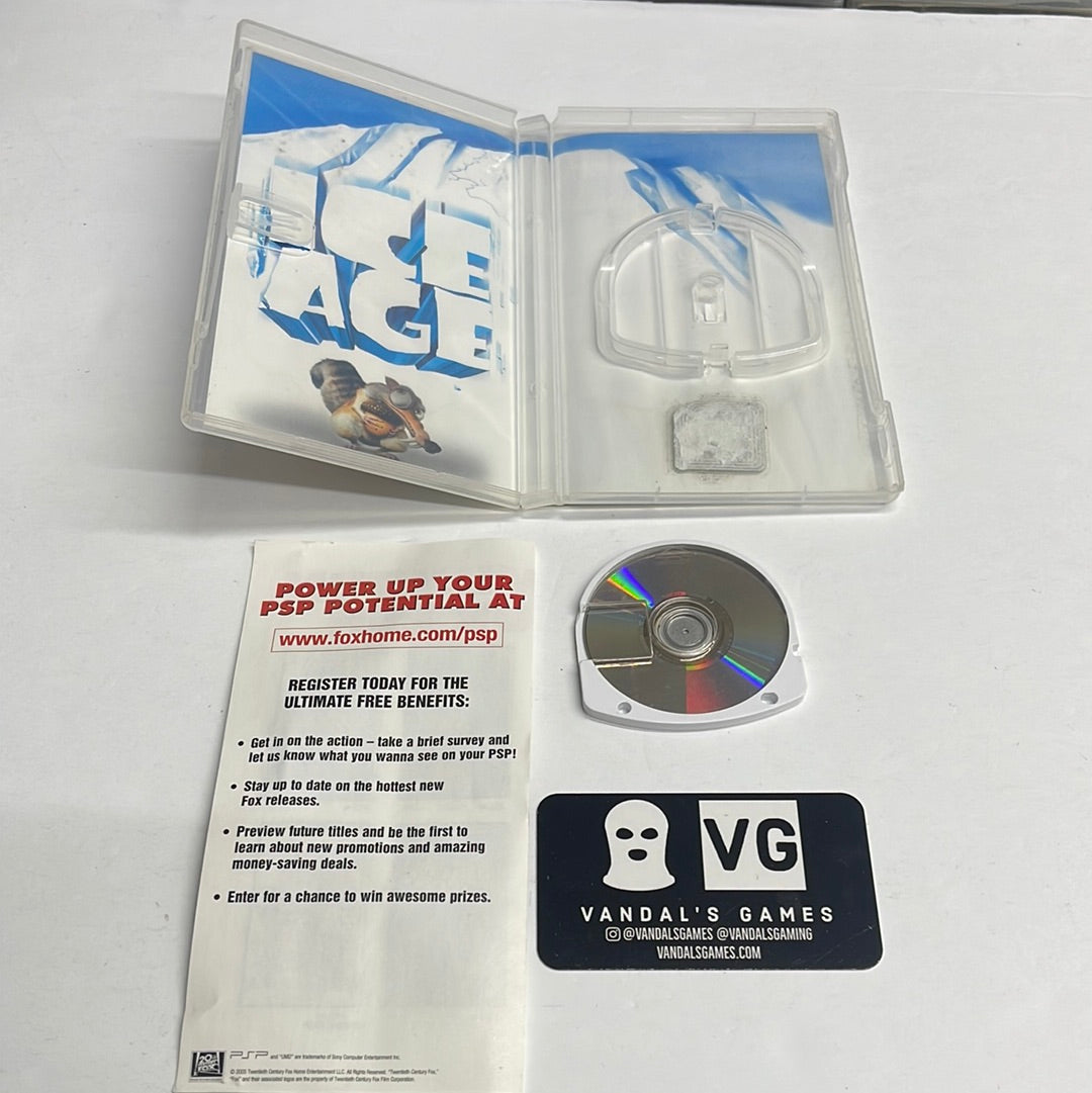 Psp Video - Ice Age Sony PlayStation Portable UMD W/ Case #2691