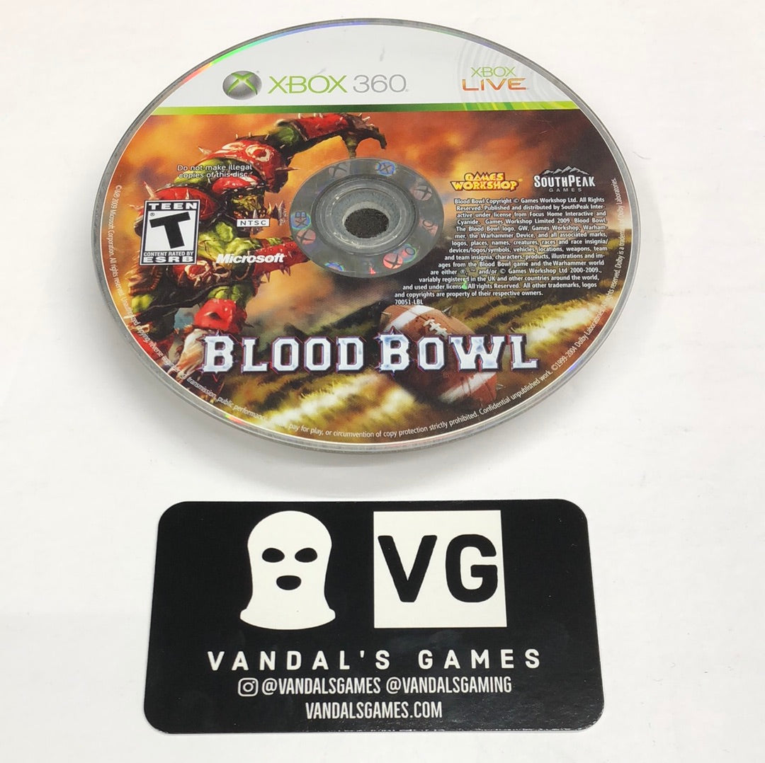 Xbox 360 - Blood Bowl Microsoft Xbox 360 Disc Only #111