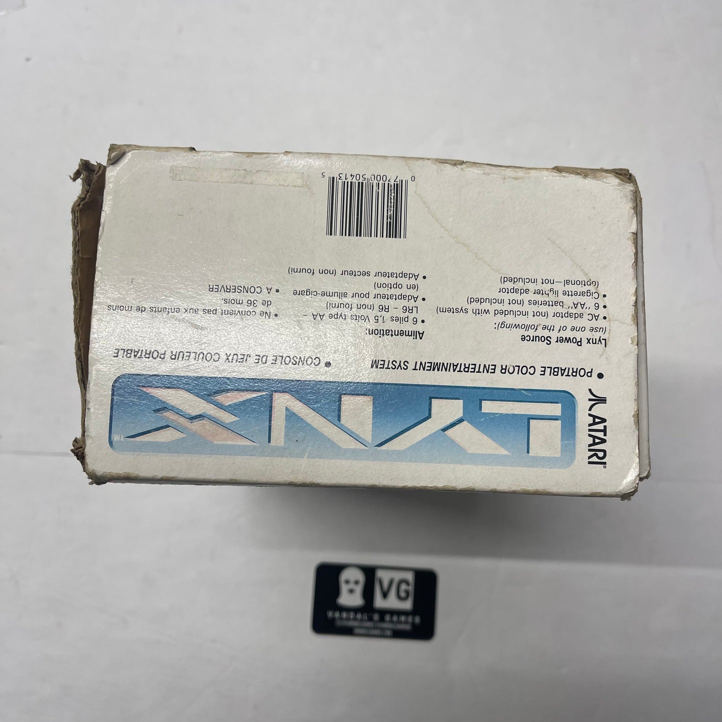 Lynx - Console Box Only No Console or Inserts Atari Lynx Color Empty Box #2802