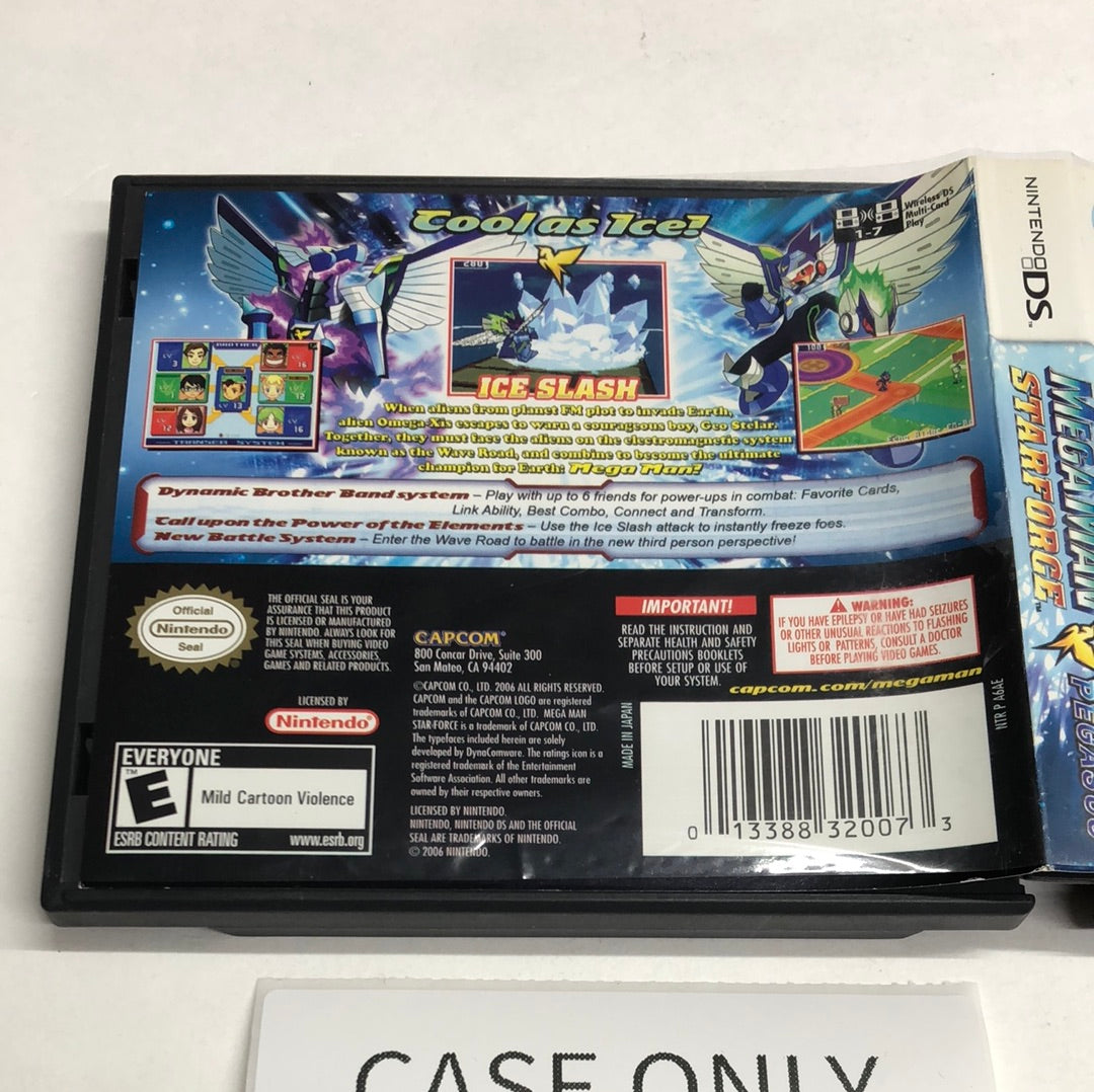 Ds - Mega Man Starforce Pegasus Nintendo Case Only No Game #2504