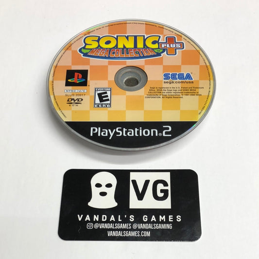 Ps2 - Sonic Mega Collection Plus Black Label Sony PlayStation 2 Disc Only #111