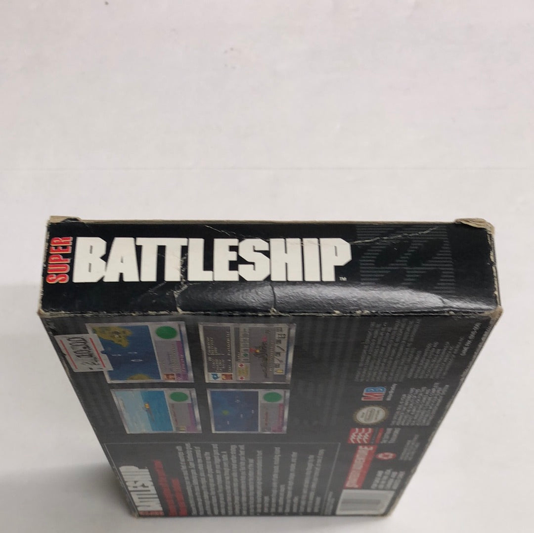 Snes - Super Battleship Super Nintendo Complete #2696