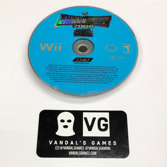 Wii - WWE Smackdown Vs Raw 2008 Nintendo Wii Disc Only #111