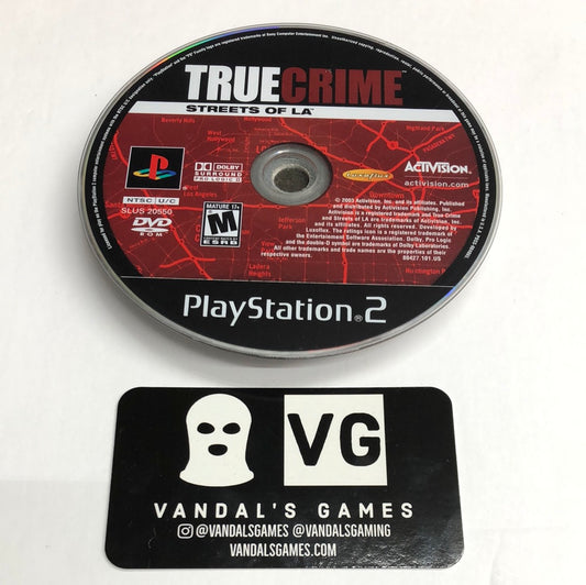 Ps2 - True Crime Streets of LA Sony PlayStation 2 Disc Only #111