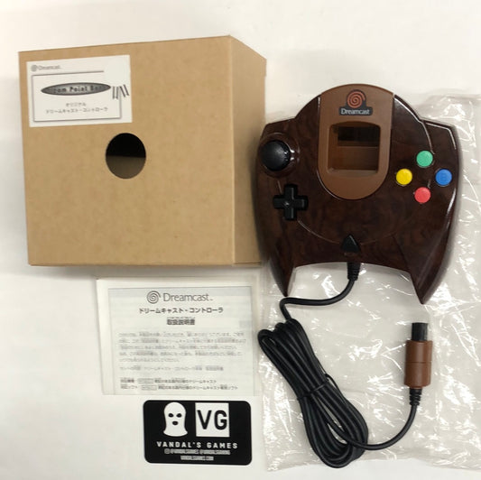 Dreamcast - Dream Point Bank Controller Wood Grain HKT-7700 Sega New #2484