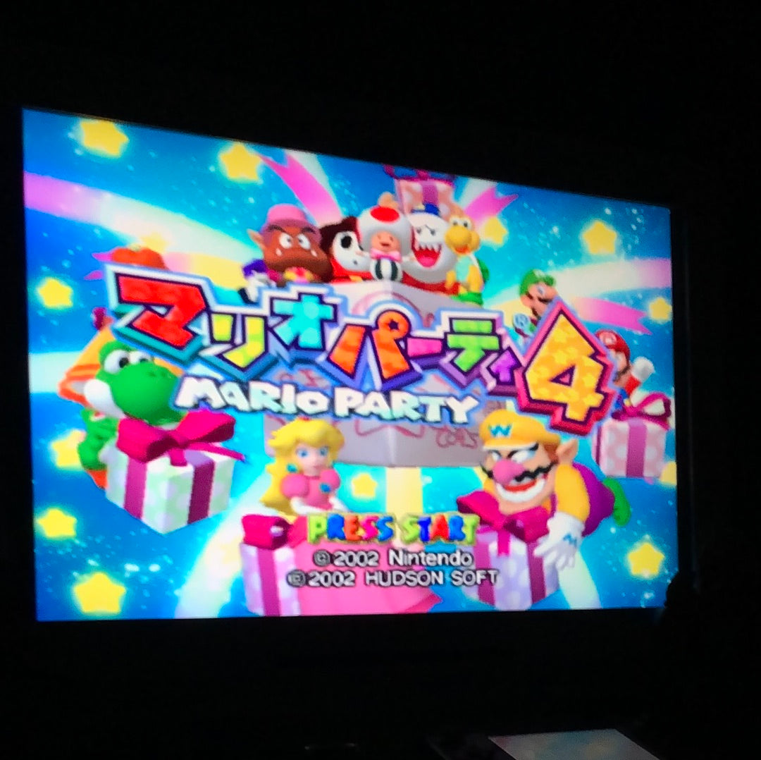 Gamecube - Mario Party 4 Japan Nintendo No Slipcover #2288