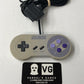 Snes - Controller OEM SNS-005 Yellowed Super Nintendo Tested #111