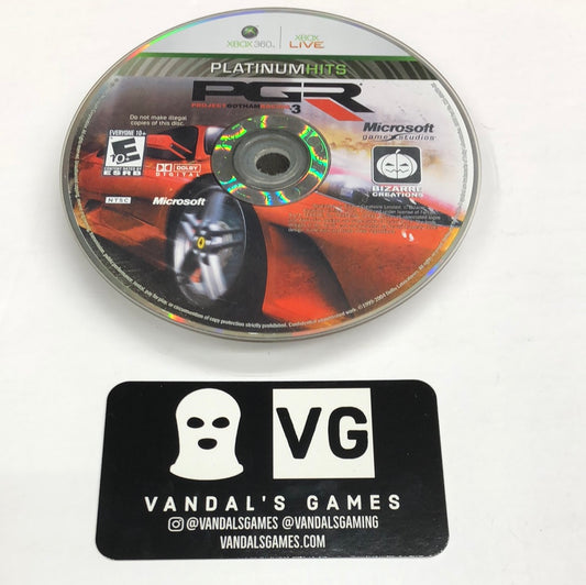 Xbox 360 - PGR Project Gotham Racing 3 Platinum Hits Microsoft Disc Only #111