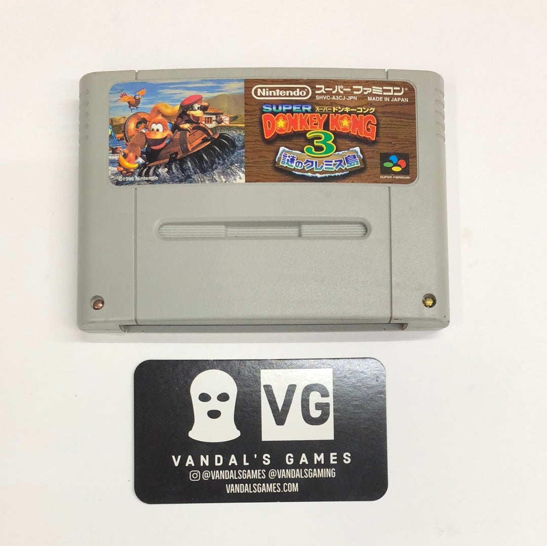Super Famicom - Super Donkey Kong Country 3 Japan Nintendo Cart Only #2339
