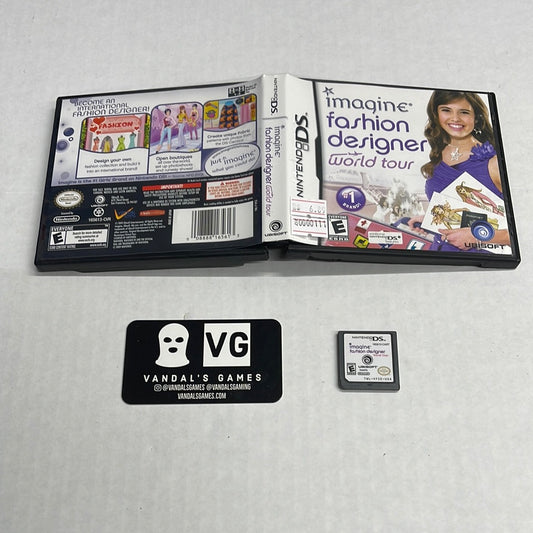 Ds - Imagine Fashion Designer World Tour Nintendo Ds W/ Case #111