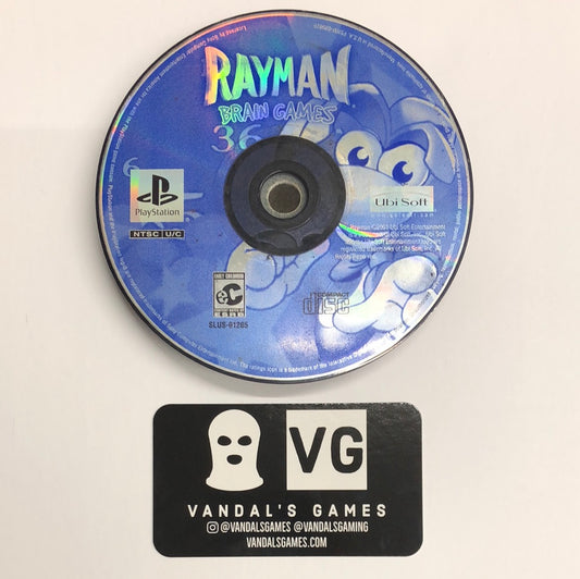 Ps1 - Rayman Brain Games Sony PlayStation 1 Disc Only #111