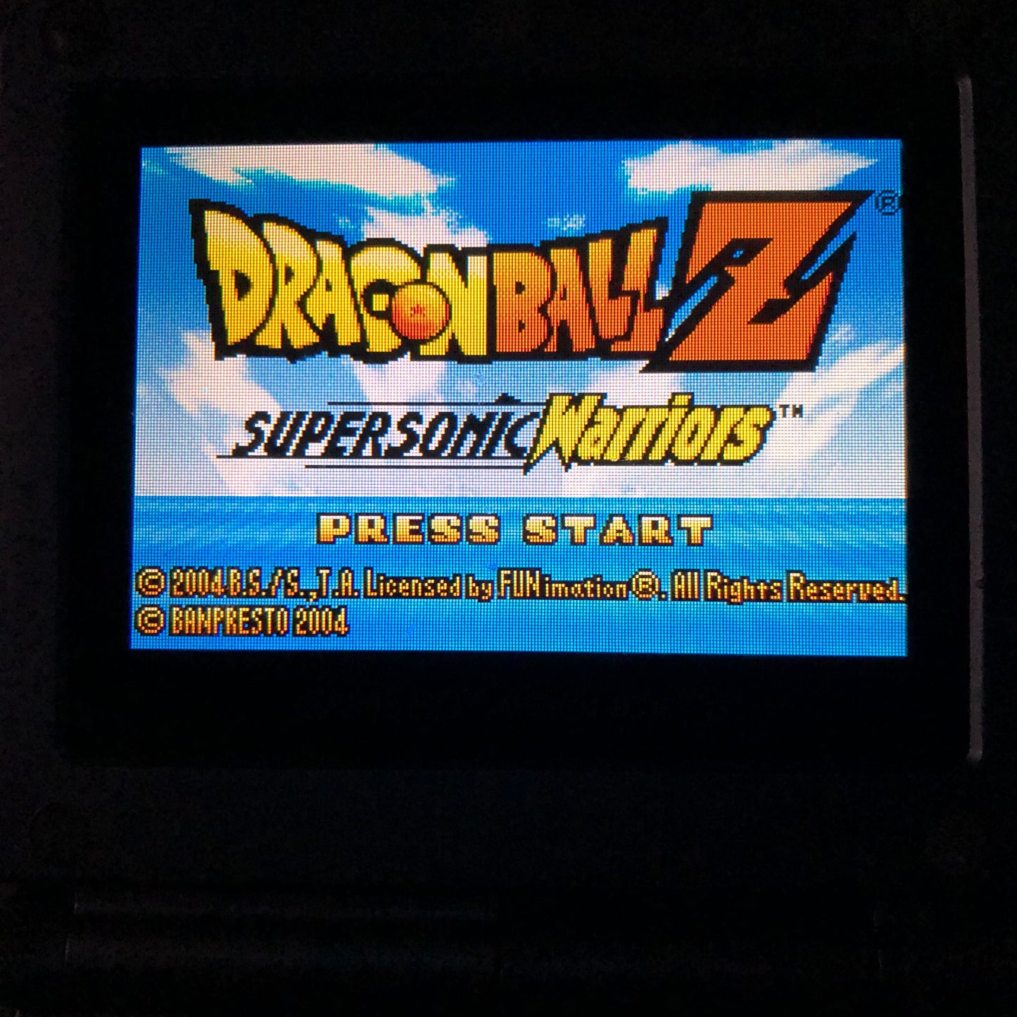 GBA - Dragon Ball Z: Supersonic Warriors Nintendo Gameboy Advance Cart #2882