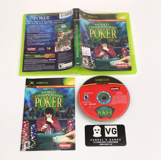 Xbox - World Championship Poker Microsoft Xbox Complete #111