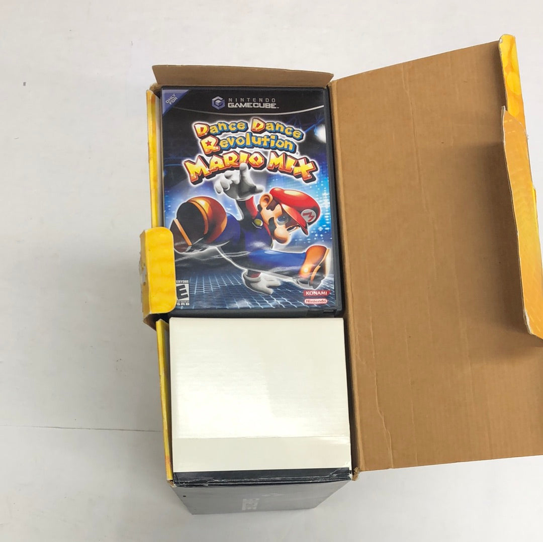 Gamecube - Dance Dance Revolution Mario Mix Action Pad Set Complete #2819