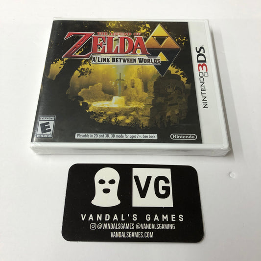 3ds - The Legend of Zelda a Link Between Worlds 1st First Print Nintendo New #2887