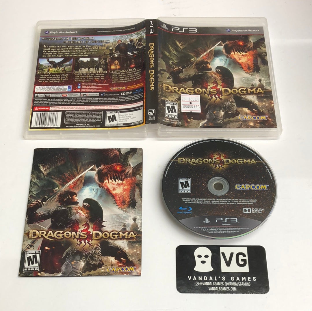 Ps3 - Dragon's Dogma Sony PlayStation 3 Complete #111