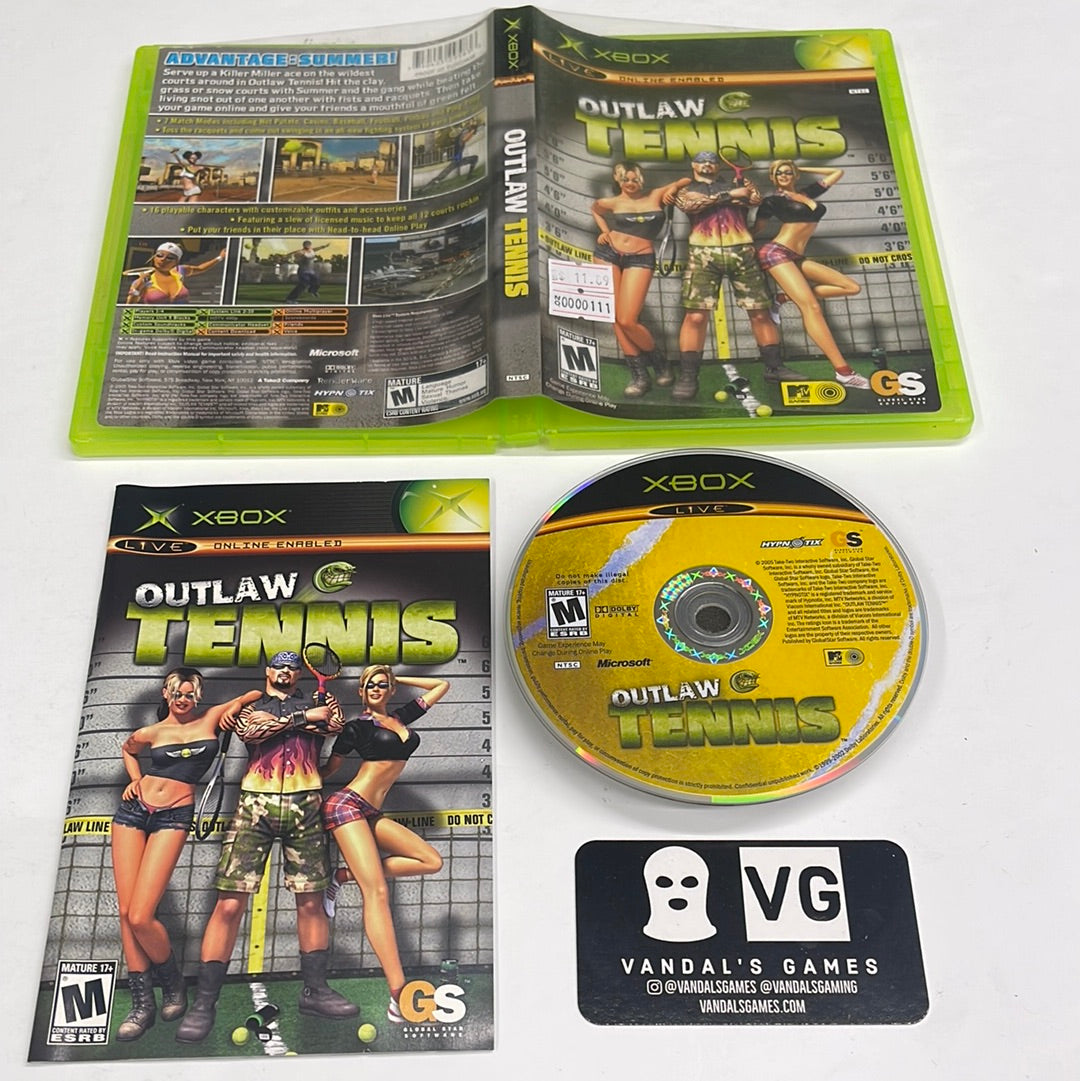 Xbox - Outlaw Tennis Microsoft Xbox Complete #111
