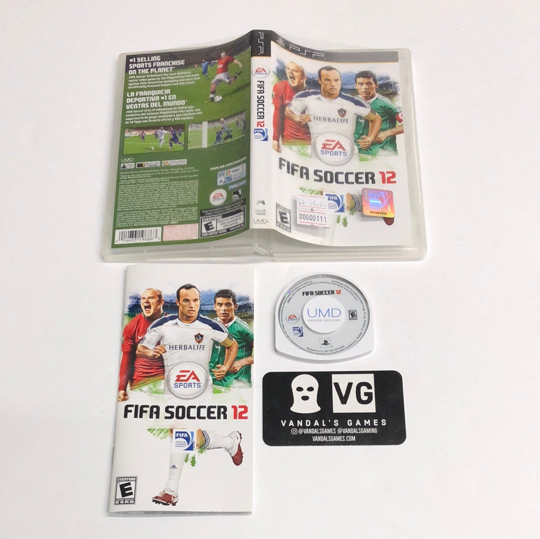 Psp - Fifa Soccer 12 Sony PlayStation Portable Complete #111