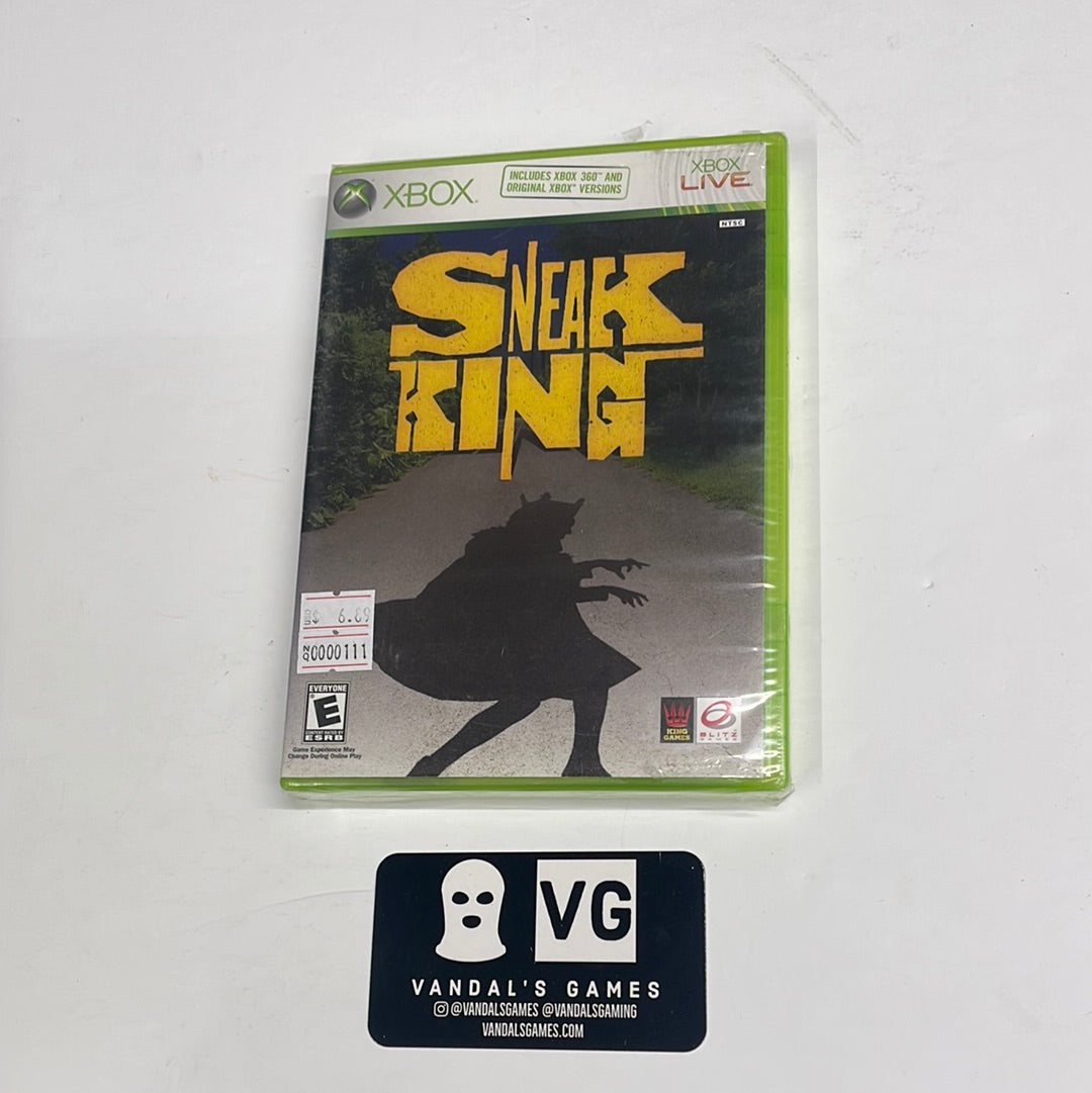 Xbox - Burger King Sneak King Microsoft Xbox 360 Brand New Torn Seal  #111