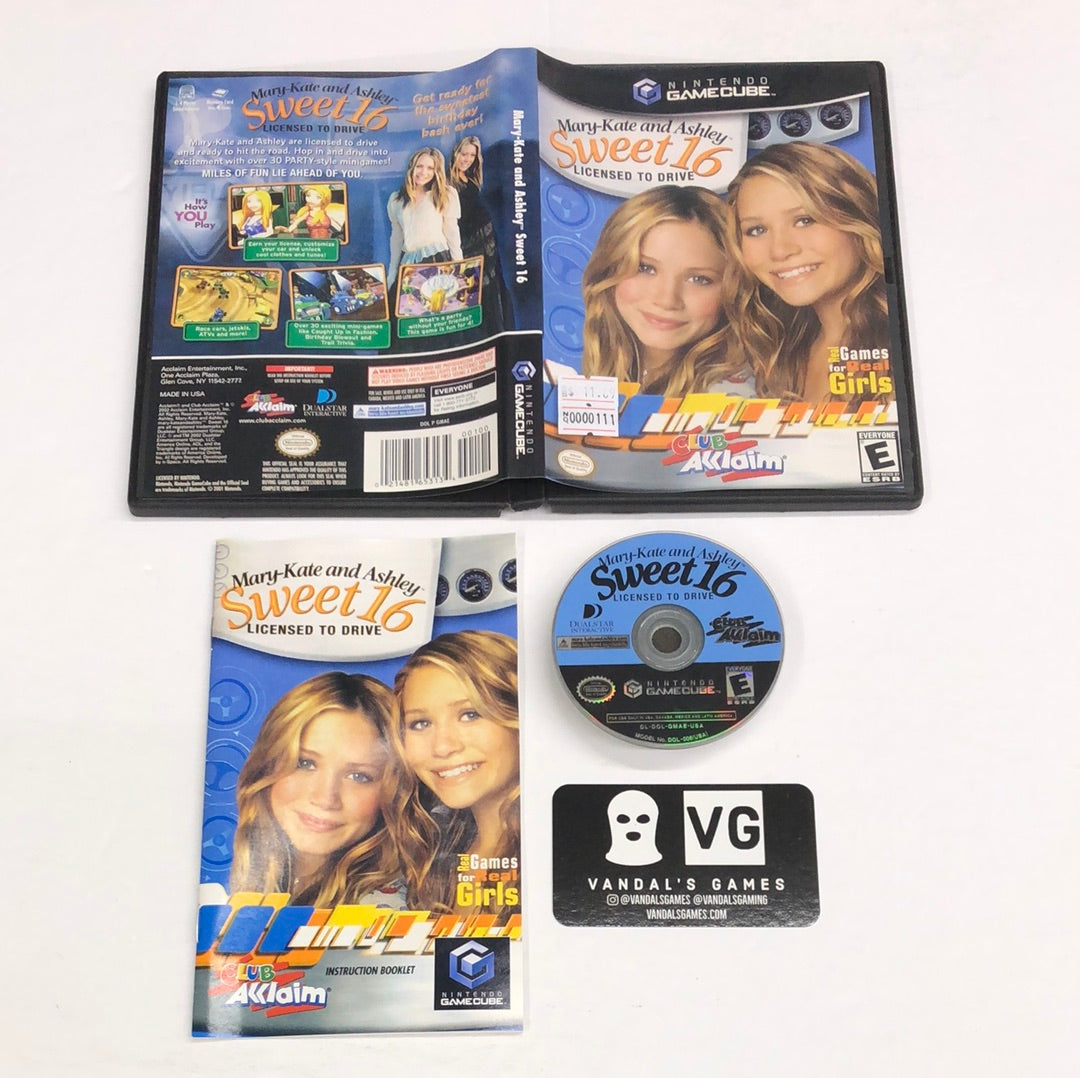 Gamecube - Mary-Kate and Ashley Sweet 16 Licensed to Drive Complete #111