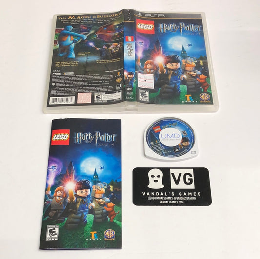 Psp - Lego Harry Potter Years 1-4 Sony PlayStation Portable Complete #2851