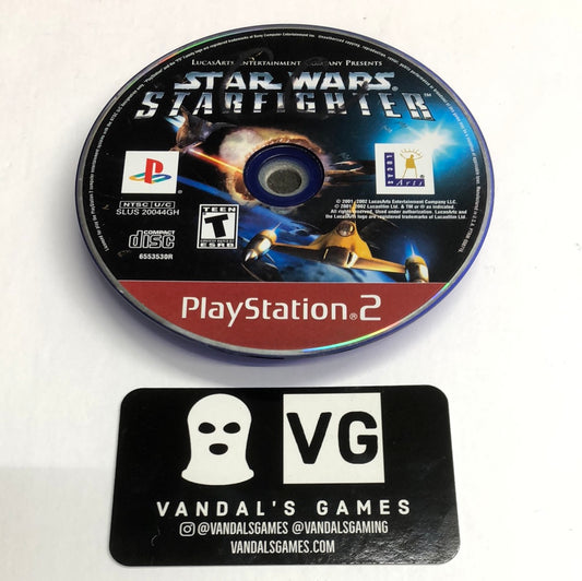 Ps2 - Star Wars Starfighter Greatest Hit Sony PlayStation 2 Disc Only #111