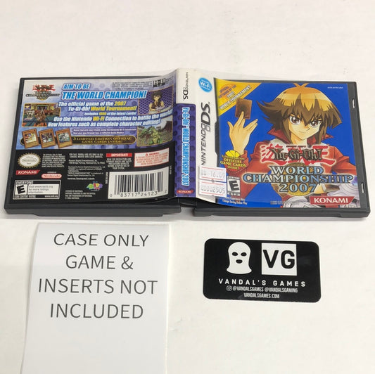 Ds - Yu-Gi-Oh! World Championship 2007 Nintendo Case Only No Game #2505