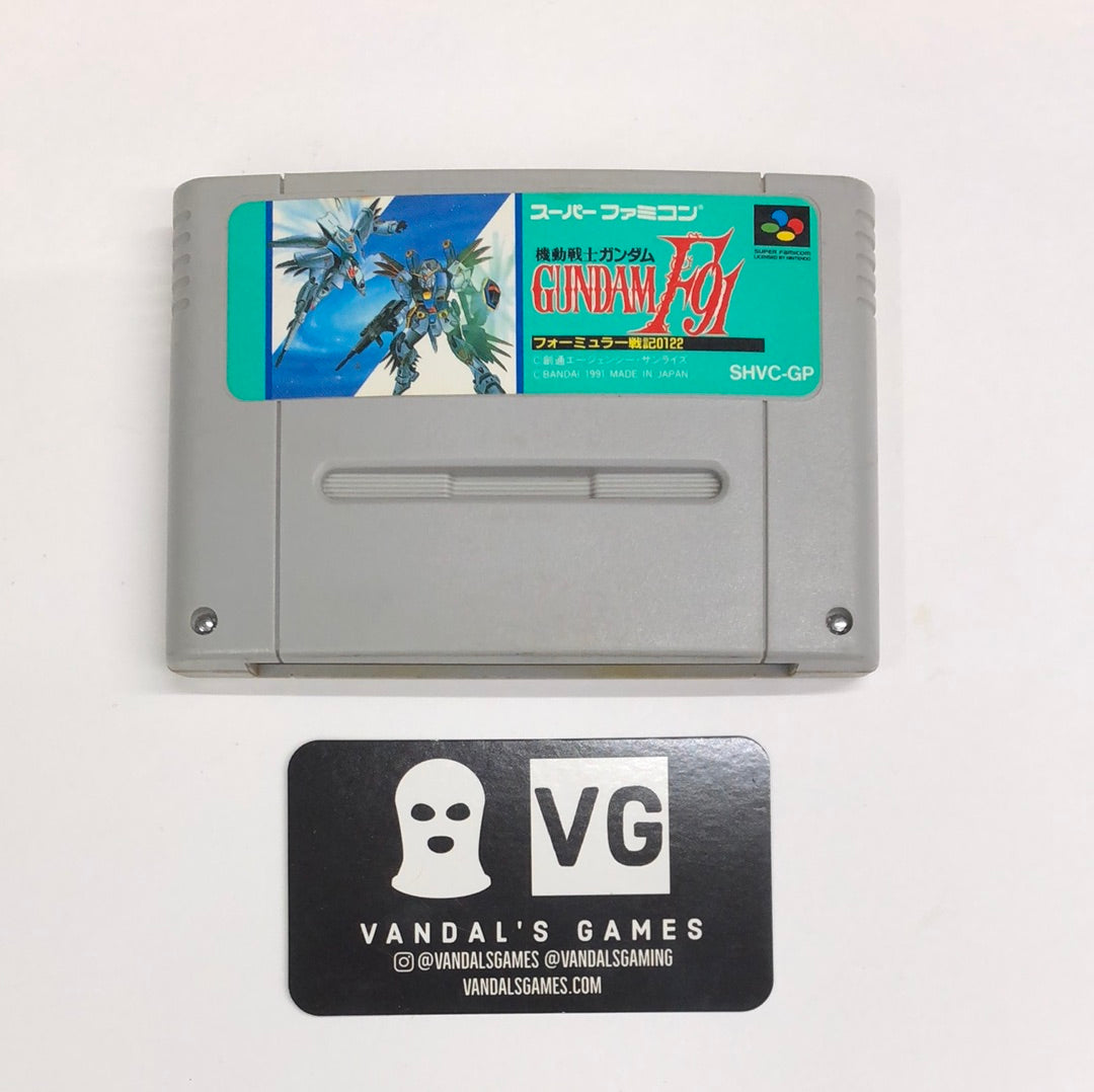 Super Famicom - Gundam F-91 Formula Senki 0122 Japan Super Nintendo #2338