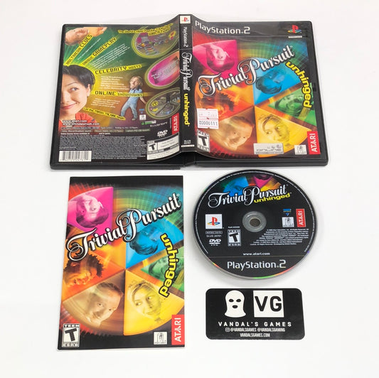 Ps2 - Trivial Pursuit Unhinged Sony PlayStation 2 Complete #111